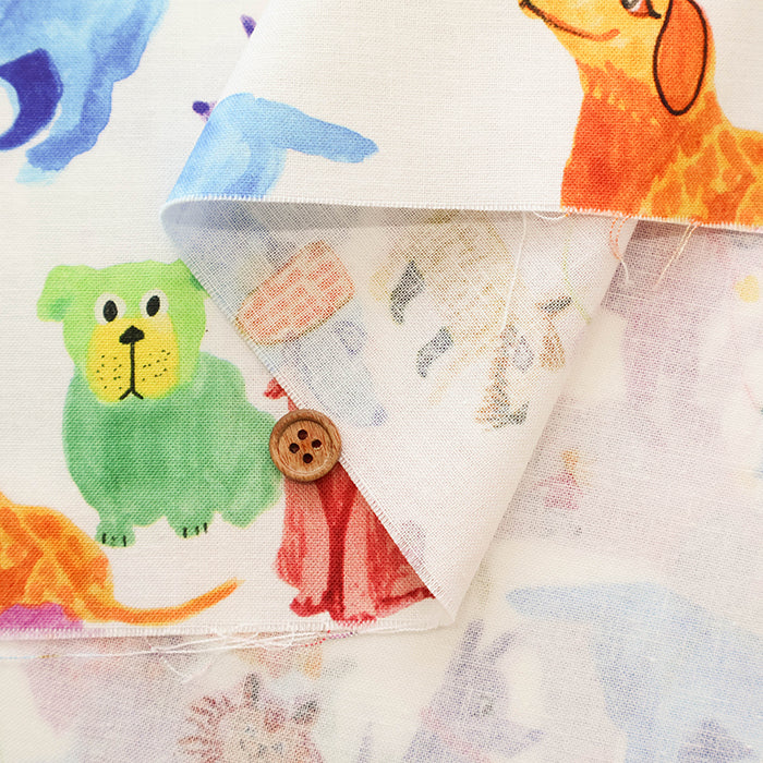 USA Cotton TIMELESS TREASURES DOG - nomura tailor