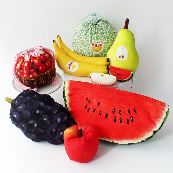 ≪Pattern≫ Cotton muslin Inkjet Print Fabric - Fruit Shop - Pineapple - nomura tailor