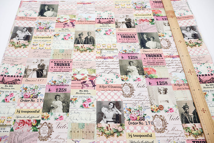 USA Cotton FREE SPIRIT Collage - nomura tailor
