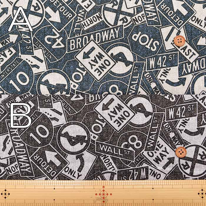 Cotton Oxford Fabric - Denim look sign - nomura tailor