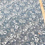 Cotton Oxford Fabric - Denim look sign - nomura tailor