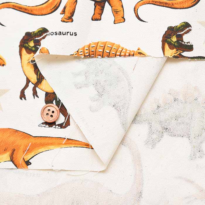Cotton Oxford Fabric - Dinosaur - nomura tailor