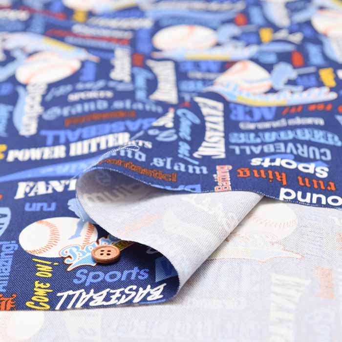 Cotton Oxford Fabric -Baseball - nomura tailor