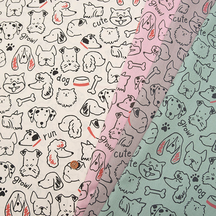 T/C Broad Fabric - Dog face - nomura tailor