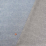 Cotton Printed Fabric - Denim Stripe - nomura tailor