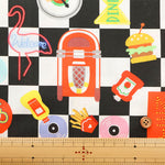 Cotton Muslin Printed Fabric - nora. Diner - nomura tailor