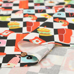 Cotton Muslin Printed Fabric - nora. Diner - nomura tailor