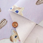 Cotton Muslin printed Fabric nora - Hamster - nomura tailor