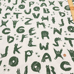 Cotton Muslin Inkjet-printed Fabric - nora. Neko Moji - nomura tailor