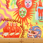 Cotton Muslin Printed Fabric nora - Lucha Libre - nomura tailor