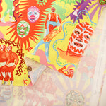 Cotton Muslin Printed Fabric nora - Lucha Libre - nomura tailor