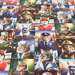 Cotton Muslin Inkjet-printed Fabric - nora. cat work - nomura tailor