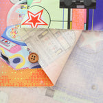 Cotton Muslin Printed Fabric - nora. Game Center - nomura tailor
