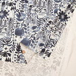 Cotton muslin Inkjet Printed Fabric - uwaru “tsudoi ”2024 - nomura tailor