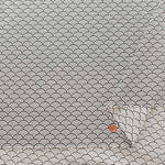 Polyester Crepe(Chirimen) Fabric - Qinghai wave - nomura tailor
