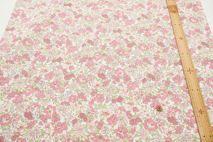 T/C Broadcloth Fabric - Flower - nomura tailor