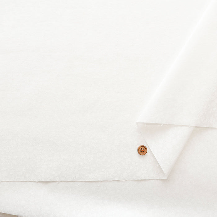 Cotton Muslin Lacquer Print Fabric - Flower - nomura tailor