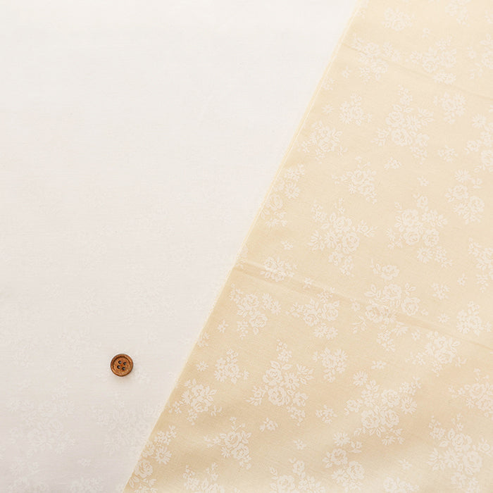 Cotton Muslin Lacquer Print - Rose - nomura tailor