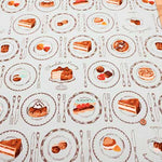 Cotton Oxford Fabric - Chocolatic memory - Sweets - nomura tailor