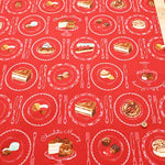 Cotton Oxford Fabric - Chocolatic memory - Sweets - nomura tailor