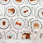 Cotton Oxford Fabric - Chocolatic memory - Sweets - nomura tailor