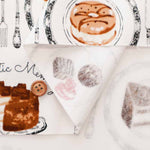 Cotton Oxford Fabric - Chocolatic memory - Sweets - nomura tailor