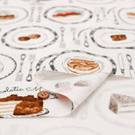 Cotton Oxford Fabric - Chocolatic memory - Sweets - nomura tailor