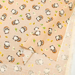 Cotton Dobby Printed Fabric - Shigaraki Tanuki - nomura tailor