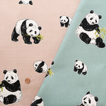 Cotton Oxford Fabric - Panda - nomura tailor