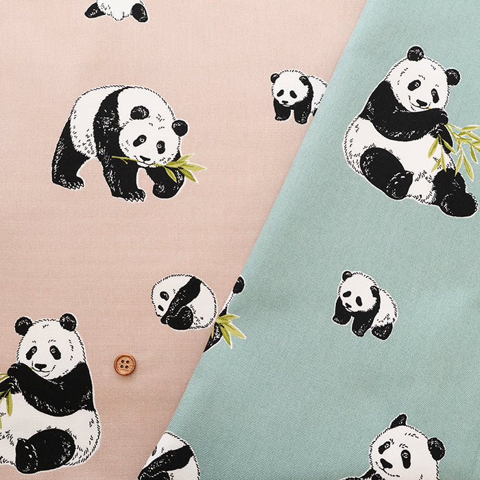 Cotton Oxford Fabric - Panda - nomura tailor