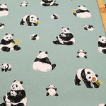 Cotton Oxford Fabric - Panda - nomura tailor