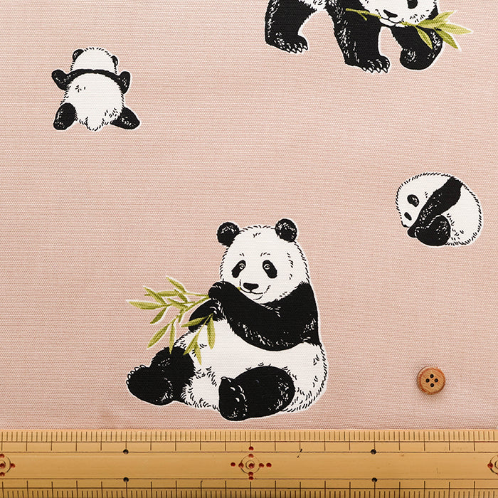 Cotton Oxford Fabric - Panda - nomura tailor
