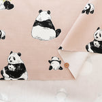 Cotton Oxford Fabric - Panda - nomura tailor