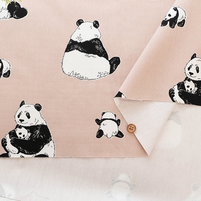 Cotton Oxford Fabric - Panda - nomura tailor