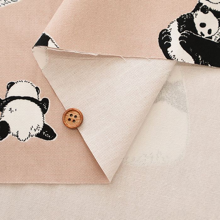 Cotton Oxford Fabric - Panda - nomura tailor