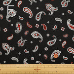 Cotton Scare Printed Fabric - Paisley - nomura tailor