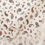 Cotton Scare Printed Fabric - Paisley - nomura tailor