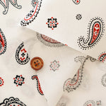 Cotton Scare Printed Fabric - Paisley - nomura tailor