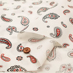Cotton Scare Printed Fabric - Paisley - nomura tailor