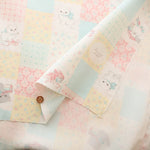 Cotton Oxford Fabric Patchwork - Cat - nomura tailor