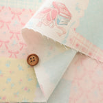 Cotton Oxford Fabric Patchwork - Cat - nomura tailor