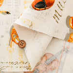 Cotton Oxford Fabric - Musical Instruments - nomura tailor