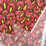 Cotton Muslin printed Fabric - African Flower - nomura tailor