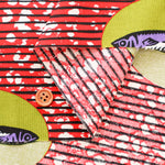 Cotton Muslin printed Fabric  - African Fish - nomura tailor
