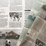 Cotton Oxford Fabric - News Paper - nomura tailor