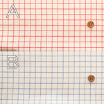 Cotton Oxford Fabric - Check - nomura tailor
