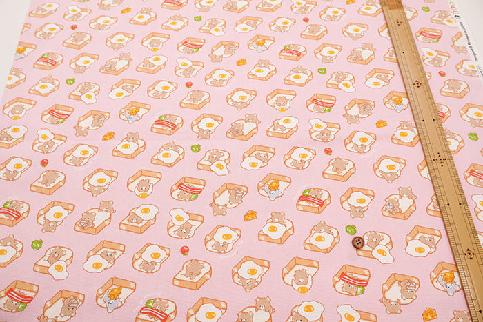 Cotton Oxford Fabric - Bear & Bread - nomura tailor