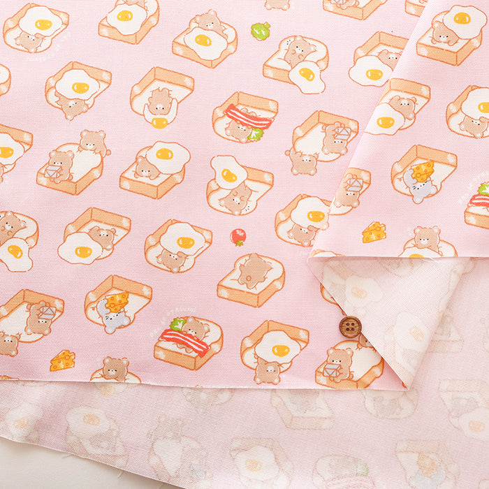 Cotton Oxford Fabric - Bear & Bread - nomura tailor