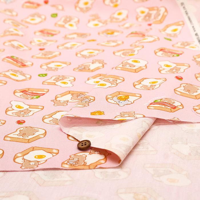 Cotton Oxford Fabric - Bear & Bread - nomura tailor