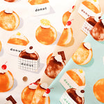 Cotton Oxford Fabric - Donut - nomura tailor
